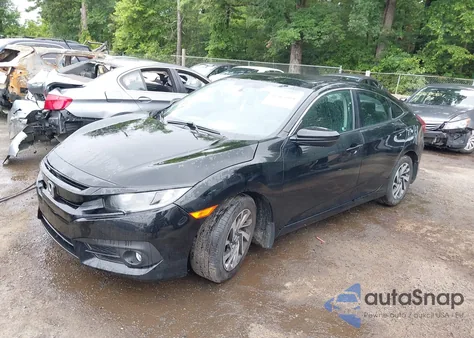 2017 Honda Civic Ex из США, поврежденный, VIN 19XFC2F71HE036817